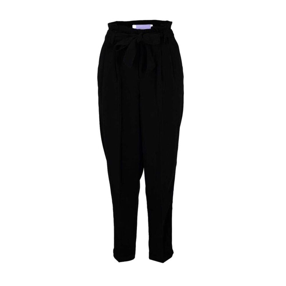 JJXX Womens/Ladies Plain Straight Pants / Black